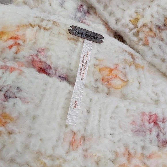 'FREE PEOPLE' SUNSET CLOUD CROPPED SWEATER - Picture 8 of 16